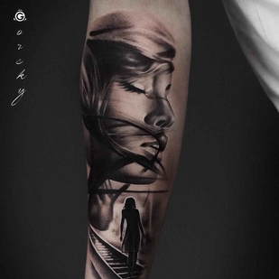 🔥 Foto hot, portfolio modelle  #1123 Tatuatore Damian Gorski