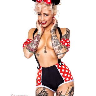 🔥 Foto hot, portfolio modelle  #364 Modello di tatuaggi Shonda Mackey-Cavalera