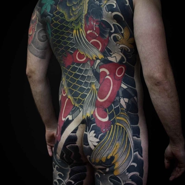 Sergey Buslay Buslaev - Tattoo giapponese