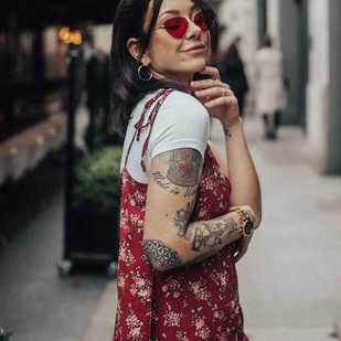 🔥 Foto hot, portfolio modelle  #20508 Modello di tatuaggi Anastasiya Ty