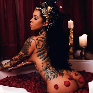 🔥 Foto hot, portfolio modelle  #20888 Modello di tatuaggi Elle Audra