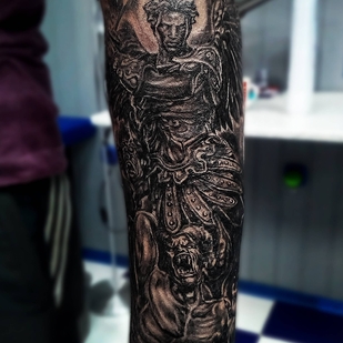🔥 Foto hot, portfolio modelle  #30419 Tatuatore Aleksandr Ohremenko