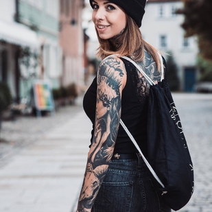 🔥 Foto hot, portfolio modelle  #30595 Modello di tatuaggi Nina Lüthy