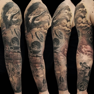 🔥 Foto hot, portfolio modelle  #30646 Tatuatore Oleg kaBe