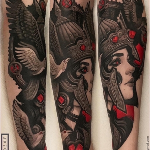 🔥 Foto hot, portfolio modelle  #54721 Tatuatore Vitaliy Morozov