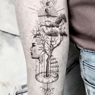 🔥 Foto hot, portfolio modelle  #69638 Tatuatore Mr. J Fineline