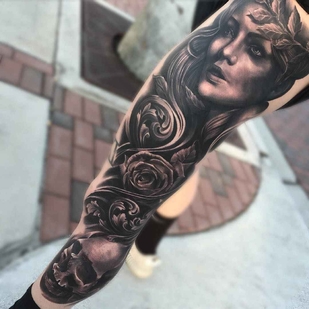 🔥 Foto hot, portfolio modelle  #1136 Tatuatore Gabriel Gonzalez