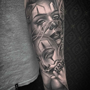 🔥 Foto hot, portfolio modelle  #1191 Tatuatore Niceguy Chris Tattoo