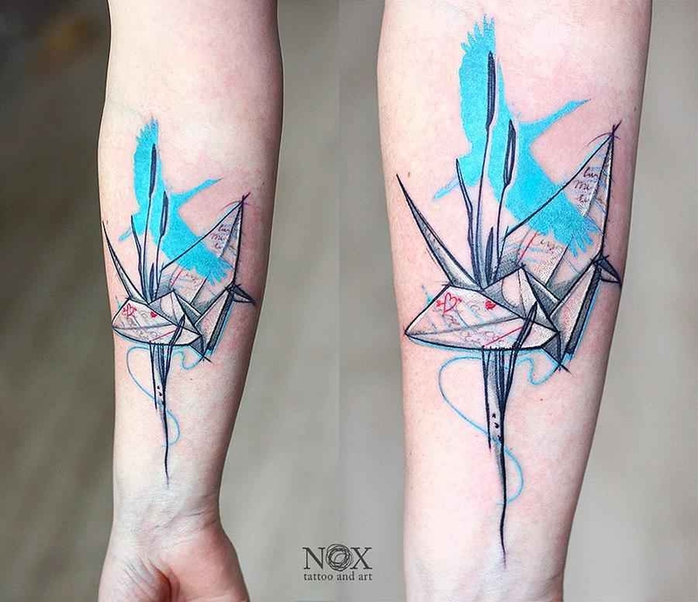 Artista di tatuaggi Matty Nox