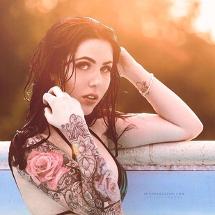 🔥 Foto hot, portfolio modelle  #21329 Modello di tatuaggi Victoria Biguzzi