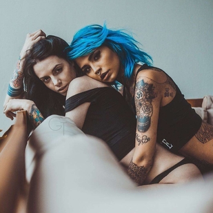 🔥 Foto hot, portfolio modelle  #21231 Modello di tatuaggi Tanya Bat