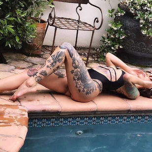 🔥 Foto hot, portfolio modelle  #21611 Modello di tatuaggi Vaire