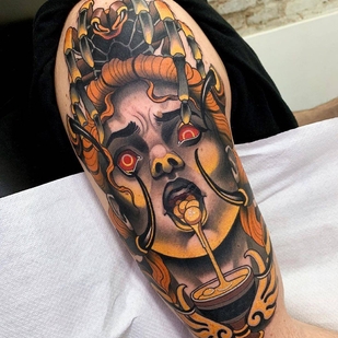 🔥 Foto hot, portfolio modelle  #31010 Tatuatore Javier Franko