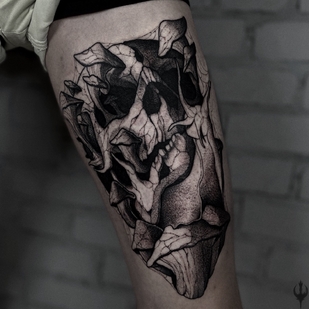 🔥 Foto hot, portfolio modelle  #55798 Tatuatore Ilya Vasilev (everblack_ink)