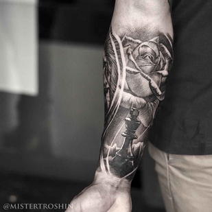 🔥 Foto hot, portfolio modelle  #1432 Tatuatore Dmitriy Troshin