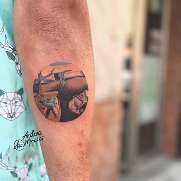 Tatuaggio a colori da Andrea Morales