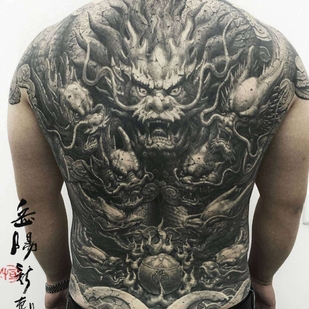 🔥 Foto hot, portfolio modelle  #22442 Tatuatore Heng Yue（岳阳新刺客)