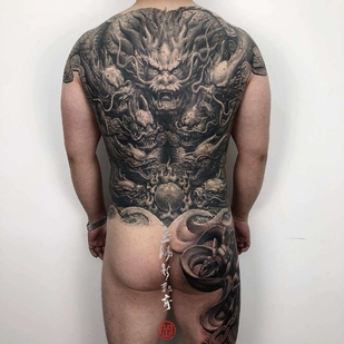 🔥 Foto hot, portfolio modelle  #22456 Tatuatore Heng Yue（岳阳新刺客)