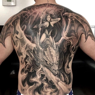 🔥 Foto hot, portfolio modelle  #22454 Tatuatore Heng Yue（岳阳新刺客)