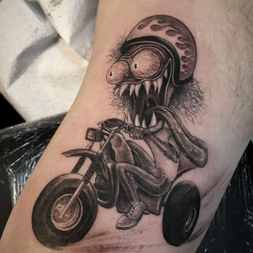 Artista di tatuaggi Ben Grillo