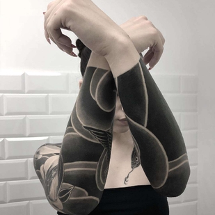 🔥 Foto hot, portfolio modelle  #22631 Tatuatore Lupo HoriOkami