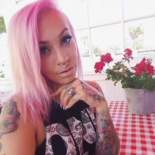 🔥 Foto hot, portfolio modelle  #12690 Modello di tatuaggi Roxy Lee Heart