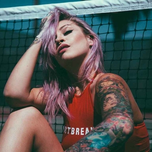 🔥 Foto hot, portfolio modelle  #12691 Modello di tatuaggi Roxy Lee Heart