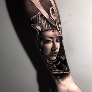 🔥 Foto hot, portfolio modelle  #23320 Tatuatore Samurai Standoff