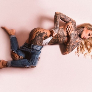 🔥 Foto hot, portfolio modelle  #37044 Modello di tatuaggi Daniela