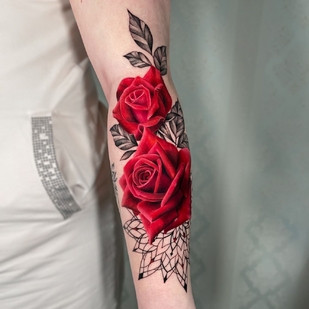 🔥 Foto hot, portfolio modelle  #41754 Tatuatore Kristina Galiulina / Crystal Tattoo