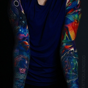 🔥 Foto hot, portfolio modelle  #42116 Tatuatore Andrey Indigo