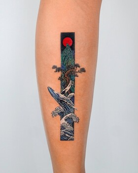 Tatuaggi con un solo quadro da EQ