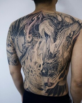 Il nuovo look su Irezumi. Girin
