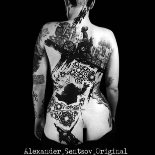 🔥 Foto hot, portfolio modelle  #1717 Tatuatore Aleksandr Sencov