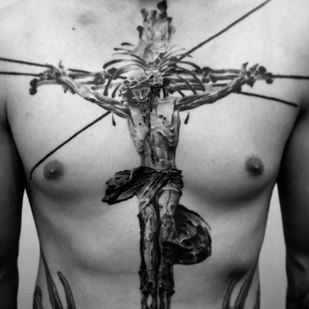 🔥 Foto hot, portfolio modelle  #1732 Tatuatore Aleksandr Sencov