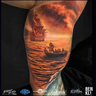 🔥 Foto hot, portfolio modelle  #1620 Tatuatore Ben Klishevskiy