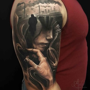 🔥 Foto hot, portfolio modelle  #2689 Tatuatore Arlo DiCristina