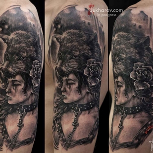 🔥 Foto hot, portfolio modelle  #1605 Tatuatore Ivan Buharov