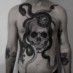 🔥 Foto hot, portfolio modelle  #13387 Tatuatore Alexander Grim