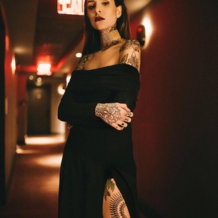 🔥 Foto hot, portfolio modelle  #24215 Modello di tatuaggi María Candelaria Tinelli