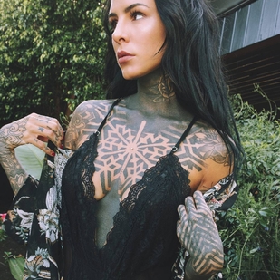 🔥 Foto hot, portfolio modelle  #24231 Modello di tatuaggi María Candelaria Tinelli