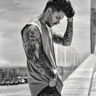 🔥 Foto hot, portfolio modelle  #24399 Modello di tatuaggi Gonçalo Olivier