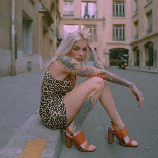 🔥 Foto hot, portfolio modelle  #25034 Modello di tatuaggi Valentina Belleza