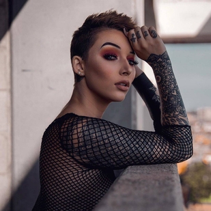 🔥 Foto hot, portfolio modelle  #32581 Modello di tatuaggi Melissa