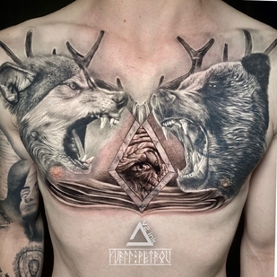 🔥 Foto hot, portfolio modelle  #42505 Tatuatore Yurii Petrov Tattoo