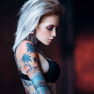 🔥 Foto hot, portfolio modelle  #3225 Modello di tatuaggi Bantik Boy
