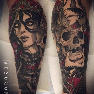 🔥 Foto hot, portfolio modelle  #13920 Tatuatore Vitaliy Morozov