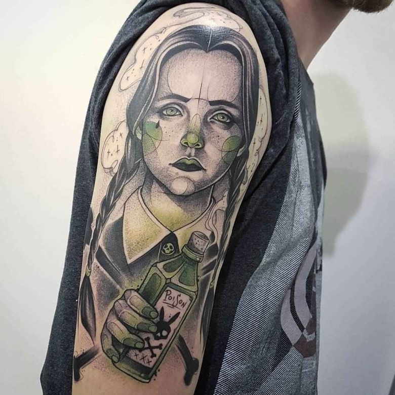 Artista di tatuaggi Kati Berinkey