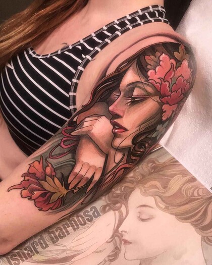 Idee per tatuaggi #14041 Tatuatore Isnard Barbosa