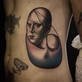 Artista di tatuaggi Oleg Limpopõ